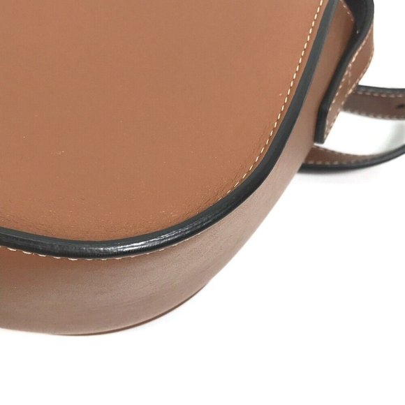 CELINE 198263DU3 Crossbody Pochette Folco Cuir Triomphe Bag Shoulder Bag - Picture 11 of 16